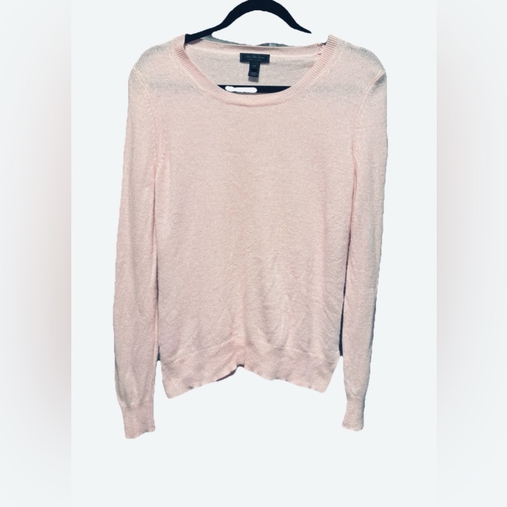 Saks fifth avenue pink cashmere sweater large